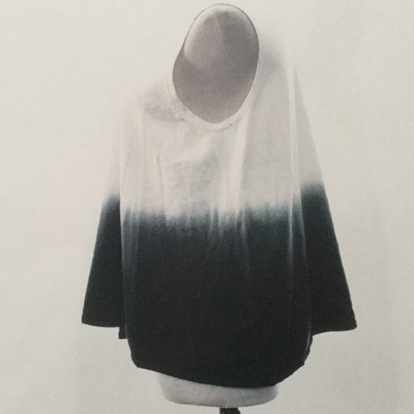 WD.NY - Ombré Open Front Sleeveless Pink Sweater - Picture 7 of 7